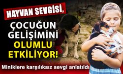 Hayvan sevgisi, çocuğun gelişimini olumlu etkiliyor! Miniklere karşılıksız sevgi anlatıldı