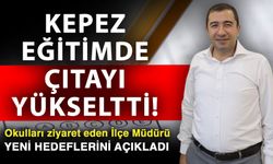 Kepez eğitimde çıtayı yükseltti! Okulları ziyaret eden İlçe Müdürü yeni hedeflerini açıkladı