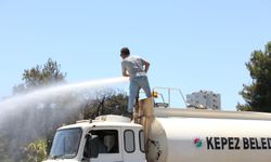 Kepez’den Orman yangınına müdahale desteği
