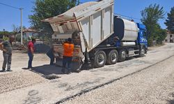 Korkuteli Belediyesi asfalt sezonunu açtı