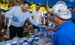 Manavgat Belediyesi Başkan Vekili Av. Mehmet Çiçek aşure programlarında vatandaşlarla buluştu