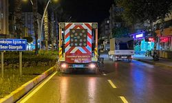 Manavgat’ta yol çizgisi çalışmaları sürüyor
