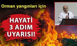 Orman yangınları için hayati 3 adım uyarısı!