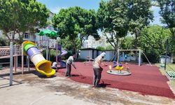 Serik Belediyesi düğmeye bastı parklar yenileniyor