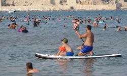 Mersin’de sıcak ve nem arttı, sahillerde yoğunluk başladı