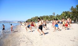 Üç tarafı denizle çevrili Türkiye’de Nusaybinli çocuklar ilk kez denizle buluştu