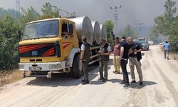 Vali Toros, Silifke'deki yangın söndürme çalışmalarını yakından takip etti