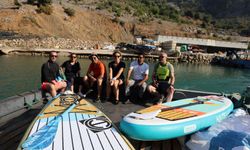 Adana’da paddle board heyecanı