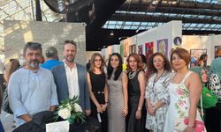 Alanya’dan Antalya’ya renkli sanat buluşması… 32 farklı eser fuarda yer aldı