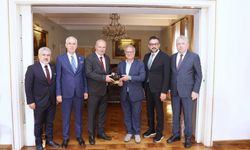 ATO Başkanı Baran'dan İtalya Büyükelçisi Marrapodi'ye ziyaret