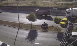 Bir anlık hata motosiklet sürücüsünü hayattan kopardı
