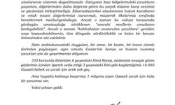 Emine Erdoğan'dan “Gazze için Netanyahu'ya mektup gönderin" çağrısı