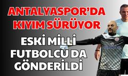 Eski milli futbolcu da gönderildi! 3 Aydır Maaş Ödeyemeyen Antalyaspor’da kıyım sürüyor