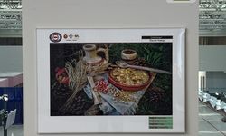 Havalimanında Anadolu lezzetlerinin görsel şöleni
