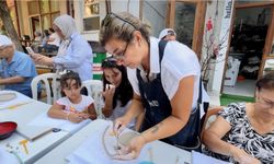 Hayallerini ata toprağında açtığı seramik atölyesiyle gerçekleştirdi