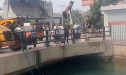 İş makinesi çocuklar için tramplen oldu