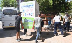 Kumluca Belediyesi’nden yeni uygulama… 41 noktaya giysi kumbarası