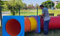 Manavgat Belediyesi’nden Köpek Eğitim Parkı’na yeni parkurlar