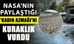 NASA'nın paylaştığı 'Kadın Azmağı'nı kuraklık vurdu