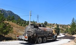 Kemer Ovacık Mahallesi'nin 3.5 kilometrelik yolu asfaltla buluştu