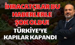 İhracatçılar bu haberlerle şok oldu! Türkiye’ye kapılar kapandı