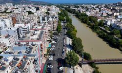 Silifke'nin en işlek caddesi Abdi İpekçi modern asfaltla yenilendi
