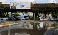 Adana yazın ortasında göle döndü