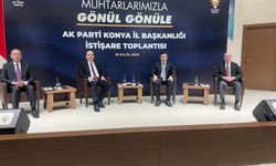 AK Parti Konya'dan "Muhtarlarımızla Gönül Gönüle" buluşması