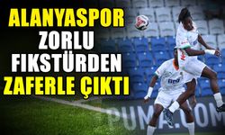Alanyaspor zorlu fikstürden zaferle çıktı
