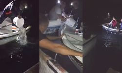 Amatör balıkçıların teknesi alabora oldu, denize düşen 2 kişi kurtarıldı