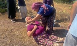 Antalya'da yaşlı kadını sinir krizine sokan yangın