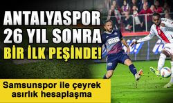 Antalyaspor, 26 yıl sonra bir ilk peşinde! Samsunspor ile çeyrek asırlık hesaplaşma