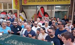 Aydın'da gazeteci Yazıcı'yı meslektaşları son yolculuğuna uğurladı