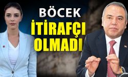 Böcek’ten açıklama “İtirafçı olmadım”