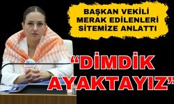 Başkan Vekili Büşra Özdemir ilk kez konuştu… “Dimdik ayaktayız”