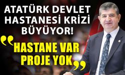 Atatürk Devlet Hastanesi krizi büyüyor! Hastane var proje yok