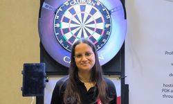 Denizlili Ayşegül Dart Dünya Şampiyonu oldu