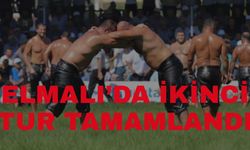 Elmalı Yağlı Güreşleri 2. tur tamamlandı… Lig için nefes nefese yarış... İkinci turda Ali Gürbüz şoku