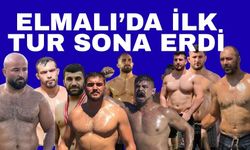 Elmalı Yağlı Güreşleri’nde ilk tur sona erdi… İkinci tura hangi başpehlivanlar kaldı?