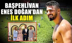 Başpehlivan Enes Doğan’dan ilk adım