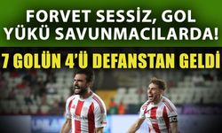 Forvet sessiz, gol yükü savunmacılarda! 7 golün 4’ü defanstan geldi