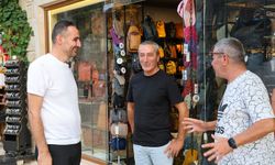 Manavgat Belediye Başkan Vekili Av. Mehmet Çiçek, Side’de esnaf ve vatandaşlarla bir araya geldi