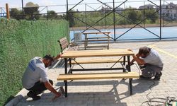 Büyükşehir’den bank ve piknik masası desteği