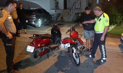 Gece yarısı motosikletlilere gece baskını… İdari para cezası kesildi