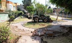 Manolya Parkı baştan sona yenileniyor
