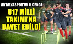 Antalyaspor’un 5 genci U17 Milli Takımı’na davet edildi