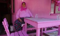 Isparta'nın 'Barbie Teyzesi' pembe evine mahkum kaldı