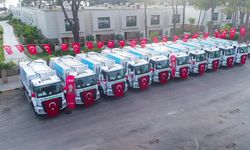 Serik Belediyesi'nde 10 yeni çöp kamyonu