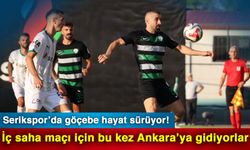 Serikspor’da göçebe hayat sürüyor! İç saha maçı için bu kez Ankara’ya gidiyorlar