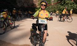 Tarih ve doğanın içinde pedal çevirdiler… 18 ilden 120 sporcu katıldı